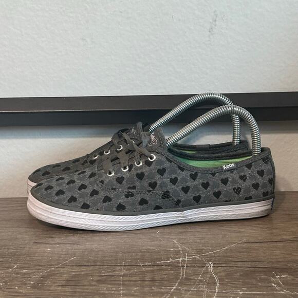Keds Champion X Taylor Swift Hearts Women’s Athletic Shoes Size 7 Gray - Picture 1 of 8